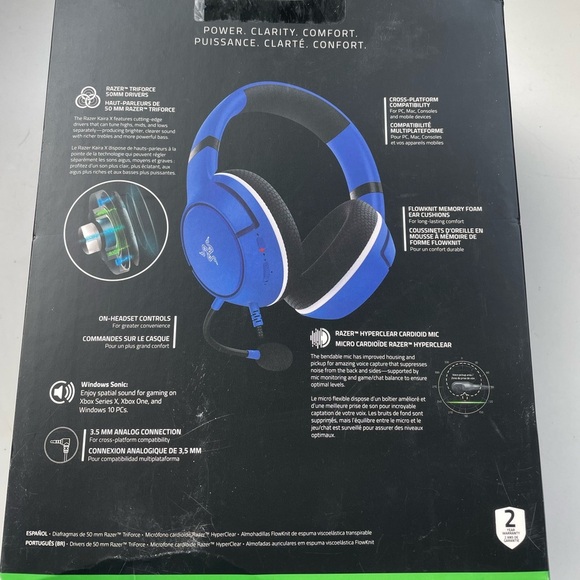 NWT Razer Kaira Wired Xbox Gaming Headset - Picture 6 of 9